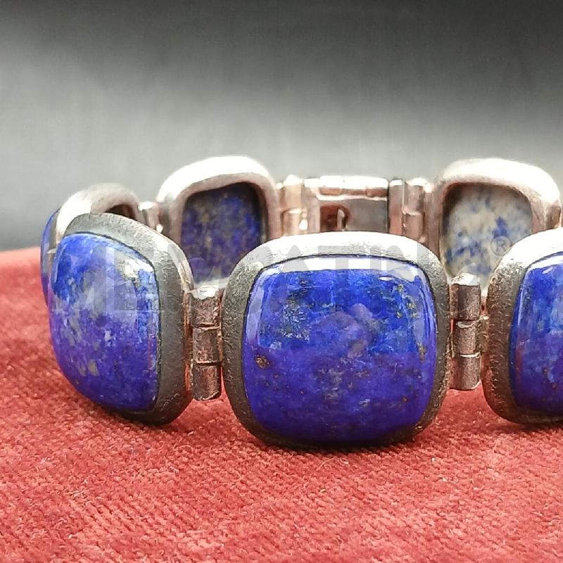 BRACCIALE ARG DET PIETRE BLU  | Mercatino dell'Usato Roma garbatella 2