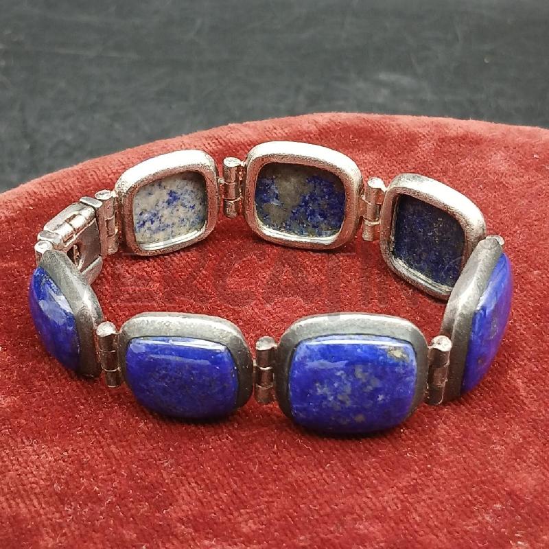 BRACCIALE ARG DET PIETRE BLU  | Mercatino dell'Usato Roma garbatella 3