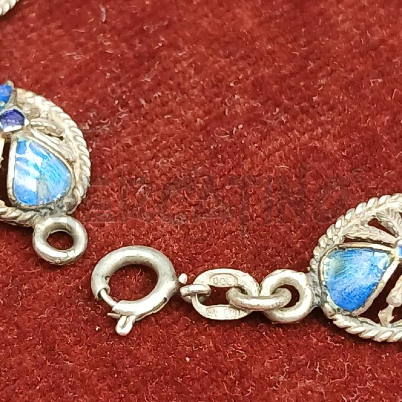 BRACCIALE ARG DET TONDO E BLU  | Mercatino dell'Usato Roma garbatella 3