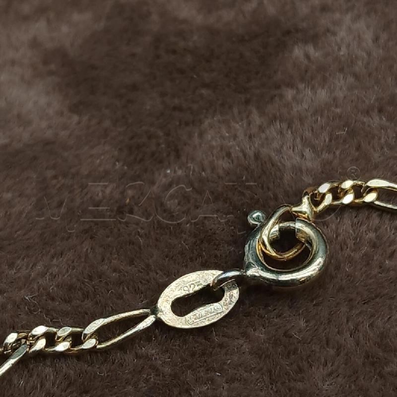 BRACCIALE ARG DORATO CIONDOLI CUORE | Mercatino dell'Usato Roma garbatella 3