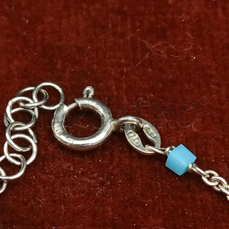 BRACCIALE ARG PALLINI AZZURRI | Mercatino dell'Usato Roma garbatella 3