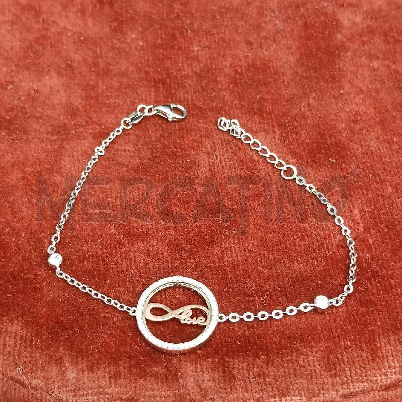 BRACCIALE ARG SCRITTA LOVE | Mercatino dell'Usato Roma garbatella 1