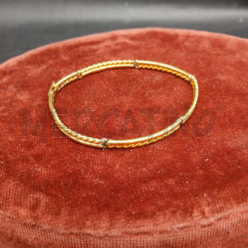 BRACCIALE ARG SEGMENTI LISCIO ONDE | Mercatino dell'Usato Roma garbatella 1