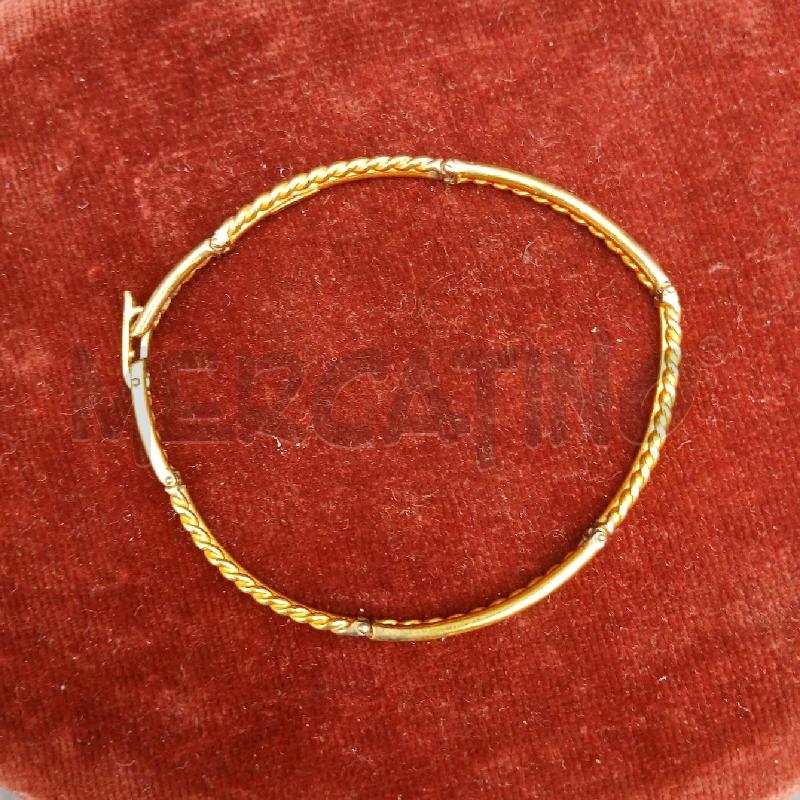 BRACCIALE ARG SEGMENTI LISCIO ONDE | Mercatino dell'Usato Roma garbatella 2