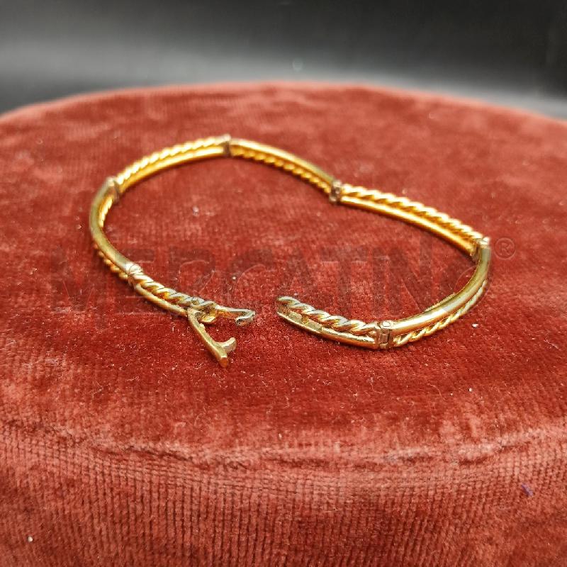 BRACCIALE ARG SEGMENTI LISCIO ONDE | Mercatino dell'Usato Roma garbatella 3