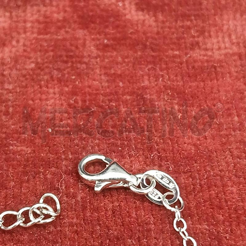 BRACCIALE ARG STRASS QUADRATI  | Mercatino dell'Usato Roma garbatella 3