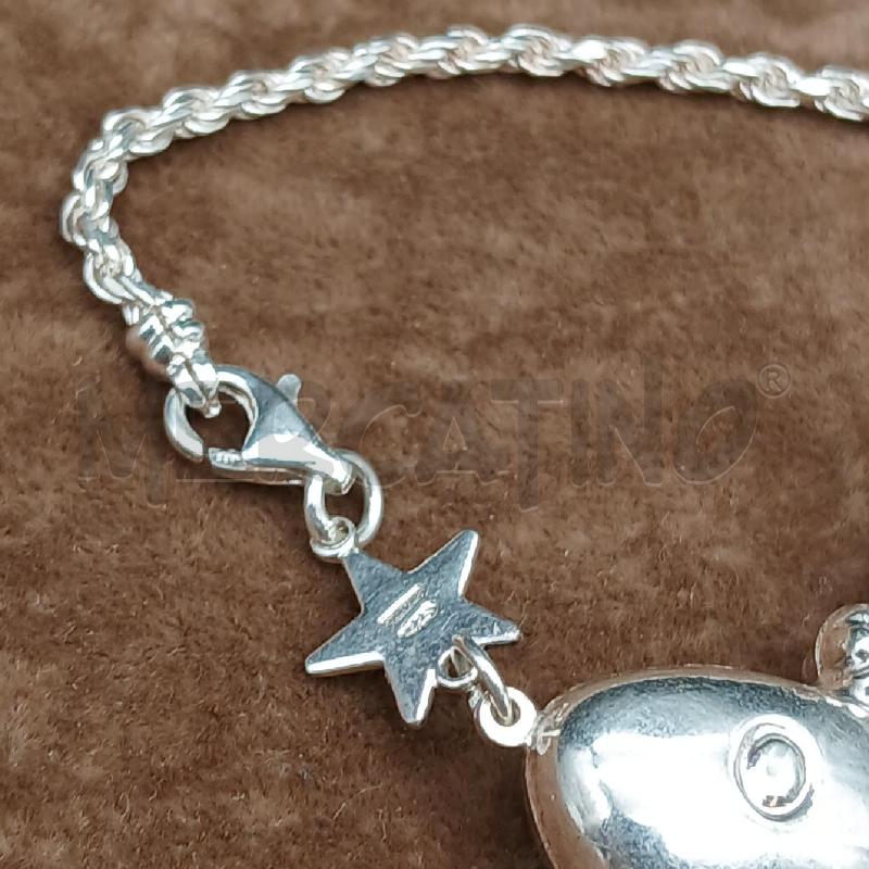 BRACCIALE ARG S FARFALLA | Mercatino dell'Usato Roma garbatella 2