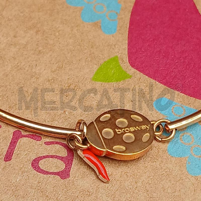 BRACCIALE BROSWAY ROSSO  | Mercatino dell'Usato Roma garbatella 2
