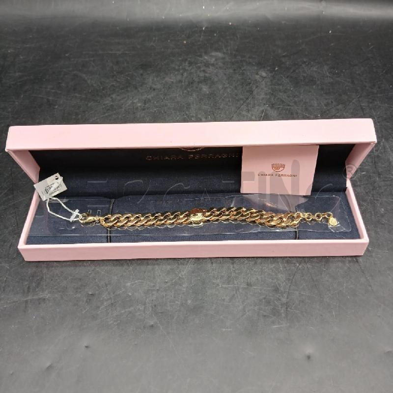 BRACCIALE CHIARA FERRAGNI CATENA DOR | Mercatino dell'Usato Roma garbatella 1