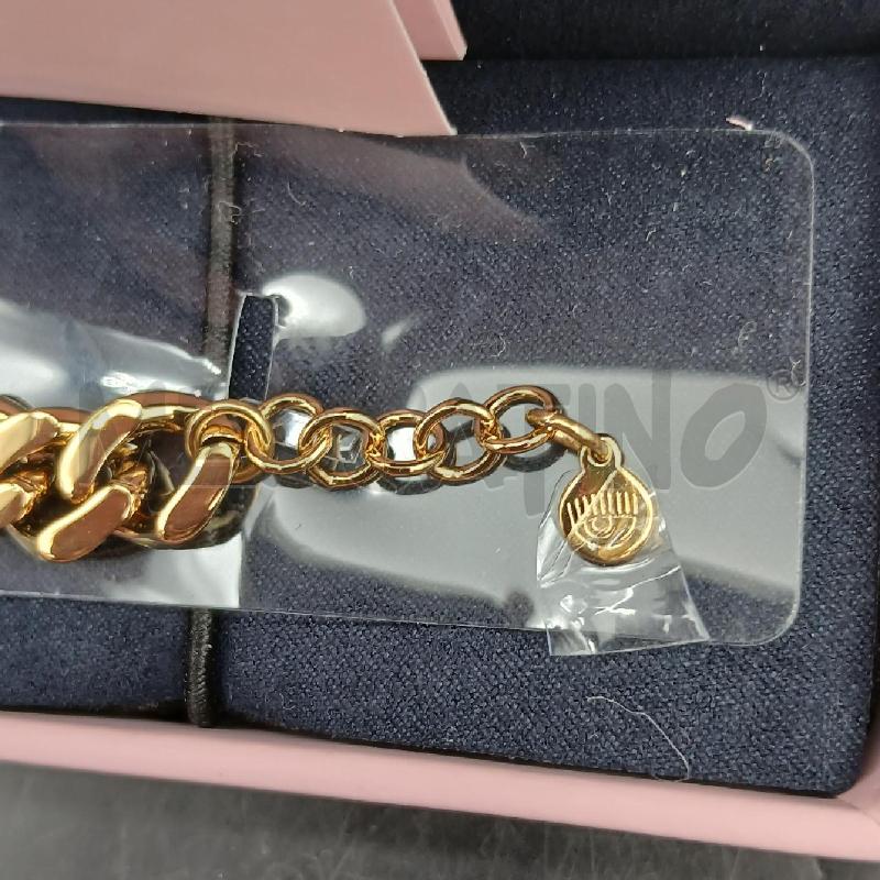 BRACCIALE CHIARA FERRAGNI CATENA DOR | Mercatino dell'Usato Roma garbatella 3