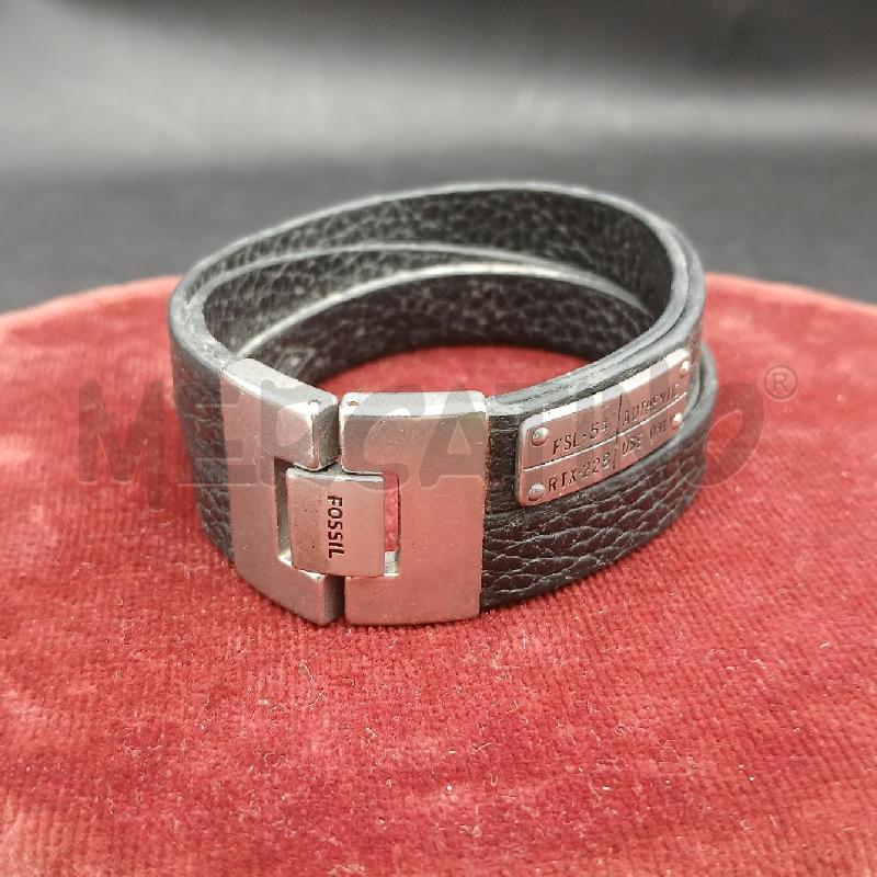 BRACCIALE FOSSIL CAUCHO | Mercatino dell'Usato Roma garbatella 1