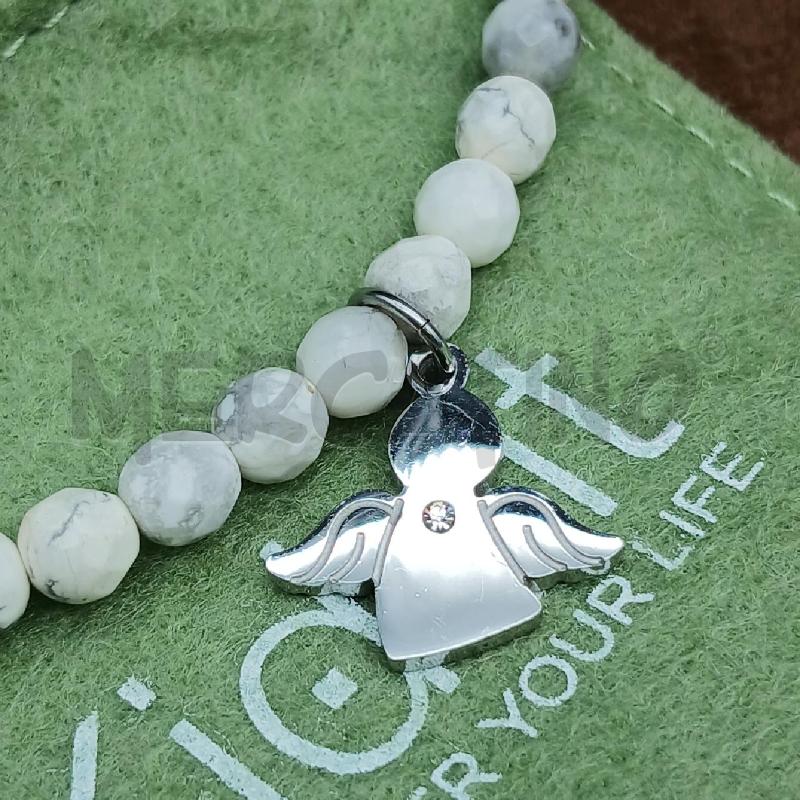 BRACCIALE KIDULT SFERE BIANCO  | Mercatino dell'Usato Roma garbatella 3