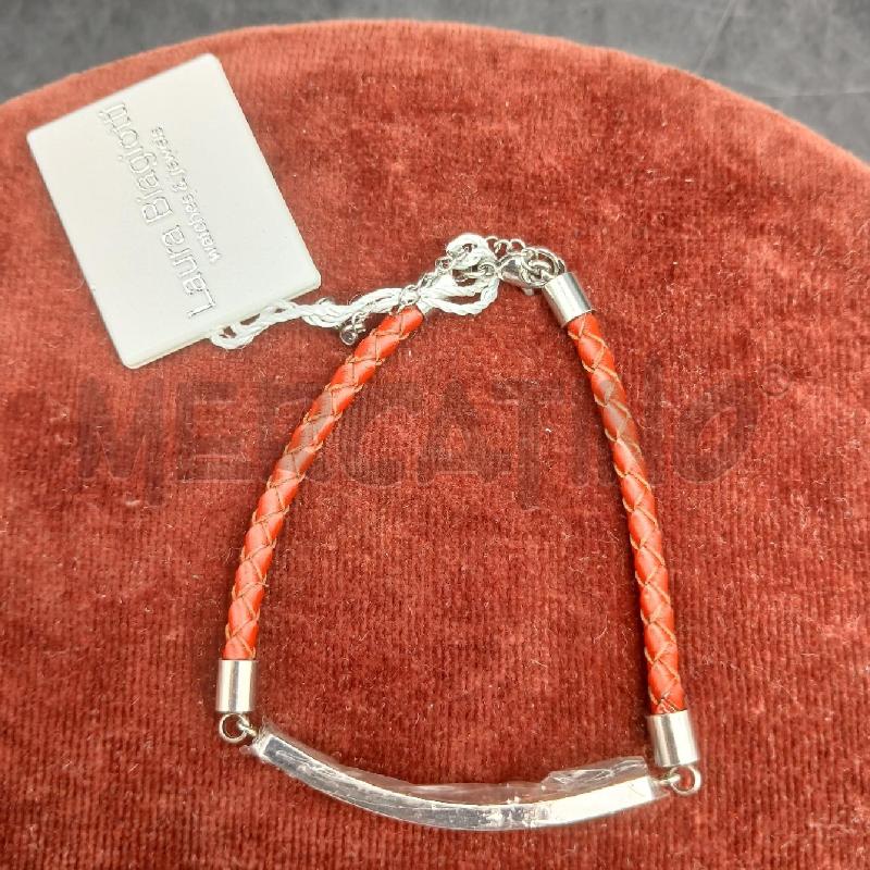 BRACCIALE LAURA BIAGIOTTI ROSSO  | Mercatino dell'Usato Roma garbatella 2