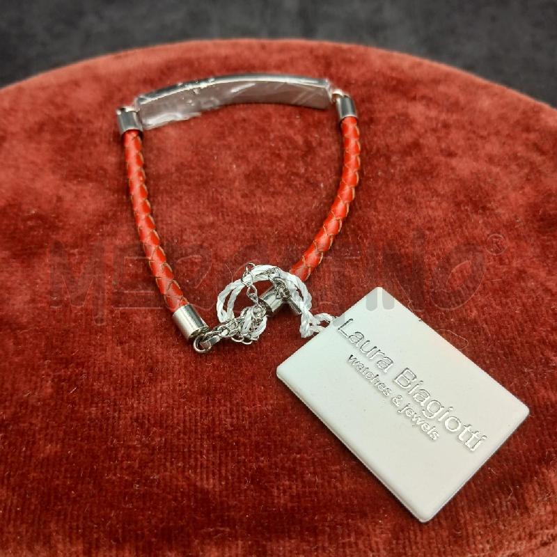 BRACCIALE LAURA BIAGIOTTI ROSSO  | Mercatino dell'Usato Roma garbatella 3
