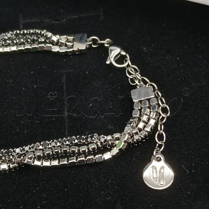 BRACCIALE LUCA BARRA 3 FILI NERO  | Mercatino dell'Usato Roma garbatella 2