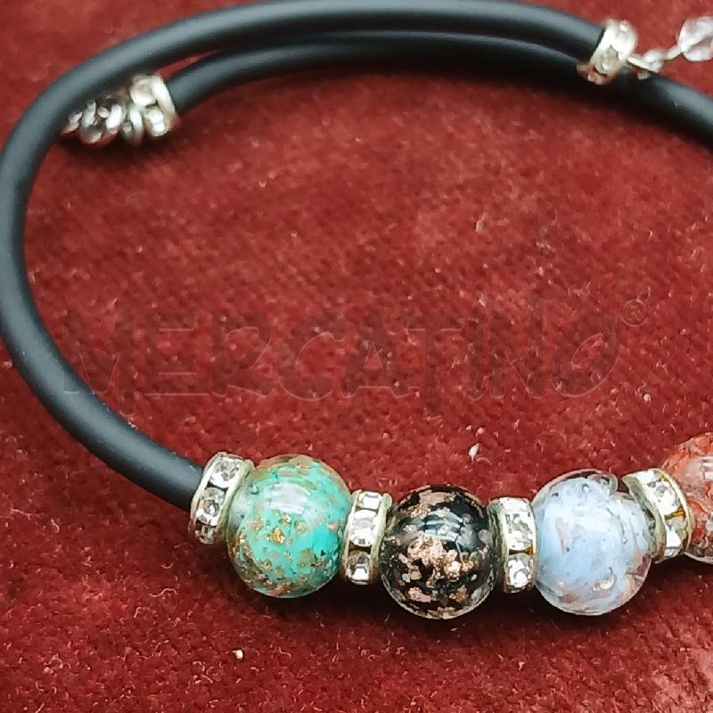 BRACCIALE MURANO COLORAT  | Mercatino dell'Usato Roma garbatella 2
