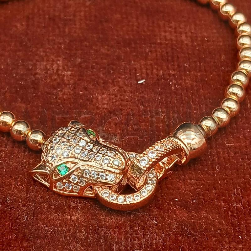 BRACCIALE PALLINE TIGRE  | Mercatino dell'Usato Roma garbatella 2