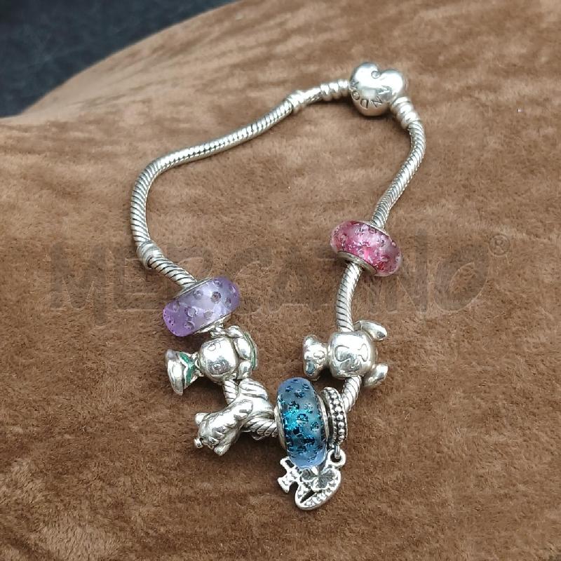BRACCIALE PANDORA + CHARM | Mercatino dell'Usato Roma garbatella 1