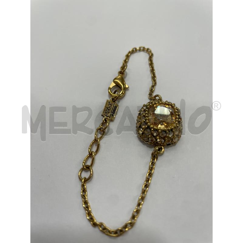 BRACCIALE PEGGI DOR PIETRA ARANCIONE  | Mercatino dell'Usato Roma garbatella 2