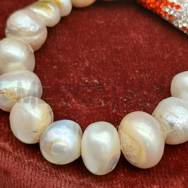 BRACCIALE PERLE DET ROSSO  | Mercatino dell'Usato Roma garbatella 3