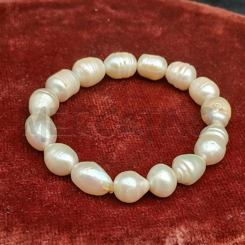 BRACCIALE PERLE ELASTICO | Mercatino dell'Usato Roma garbatella 1