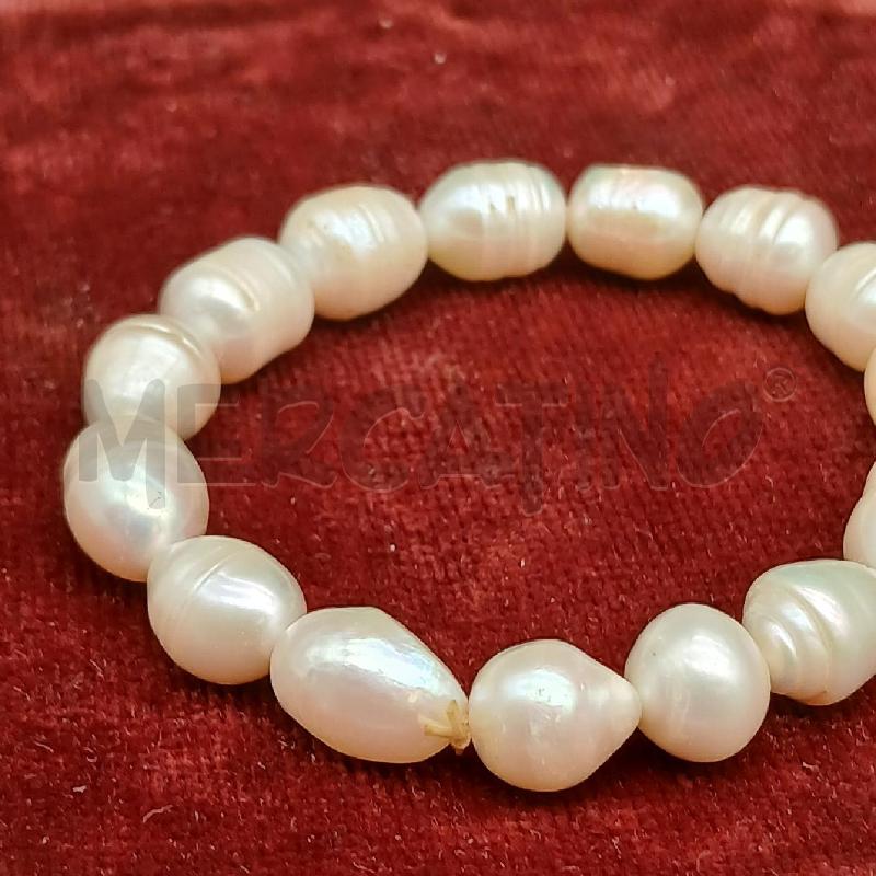 BRACCIALE PERLE ELASTICO | Mercatino dell'Usato Roma garbatella 3