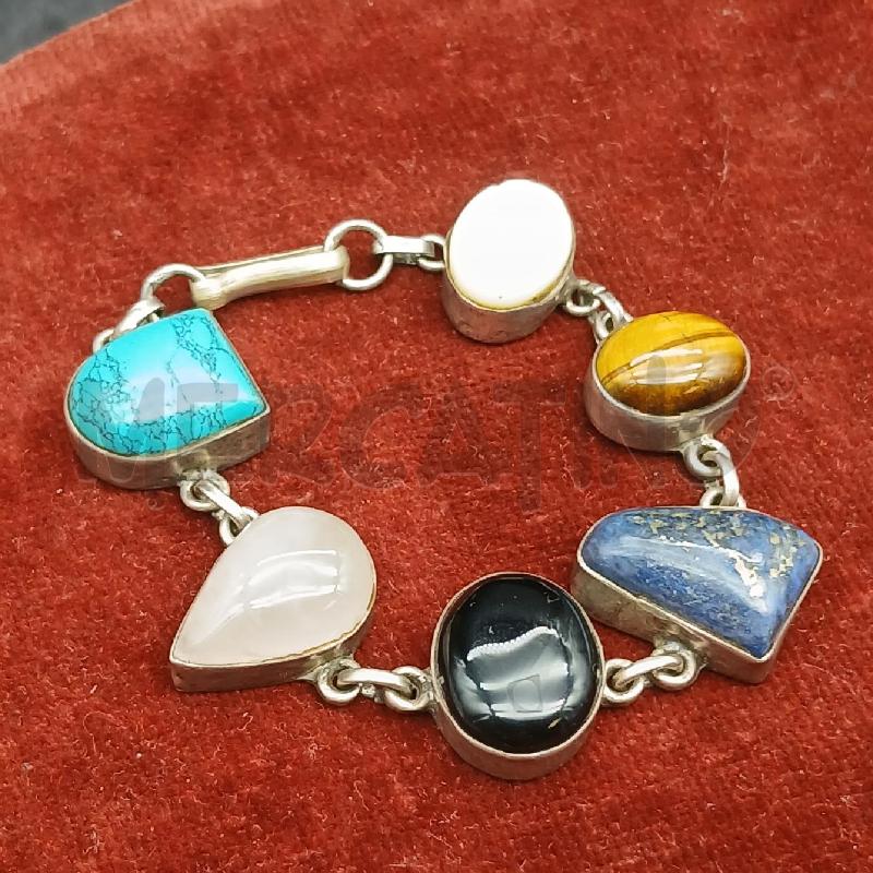 BRACCIALE PIETRECOLORATE  | Mercatino dell'Usato Roma garbatella 1
