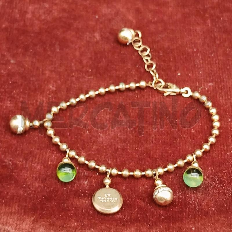BRACCIALE REBECCA PIETRE VERDE | Mercatino dell'Usato Roma garbatella 1