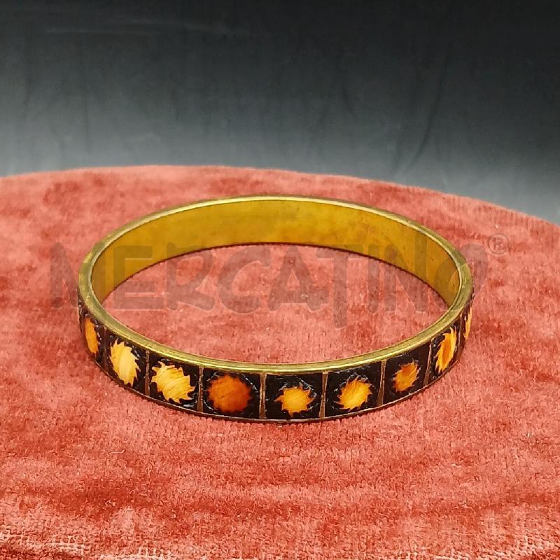 BRACCIALE RIGIDO FINO CENTRALE SOLE  | Mercatino dell'Usato Roma garbatella 1