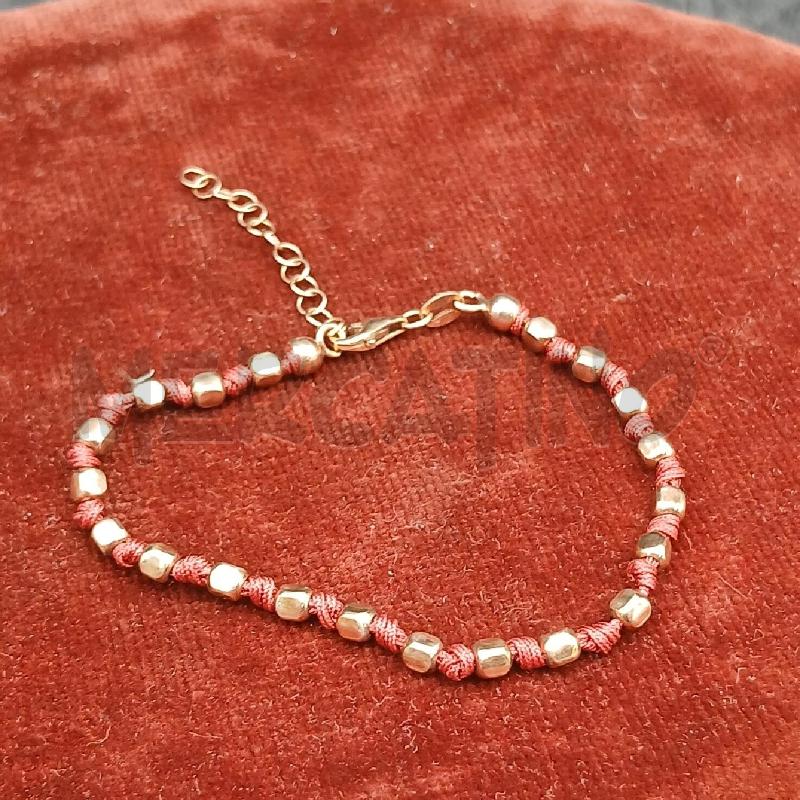 BRACCIALE ROSSO NODI  | Mercatino dell'Usato Roma garbatella 1
