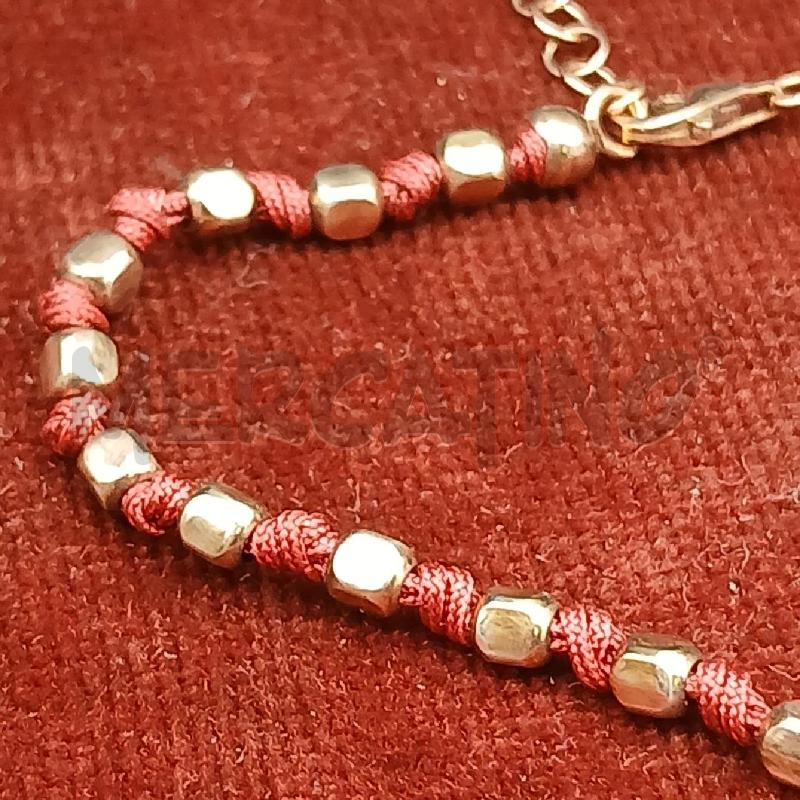 BRACCIALE ROSSO NODI  | Mercatino dell'Usato Roma garbatella 2