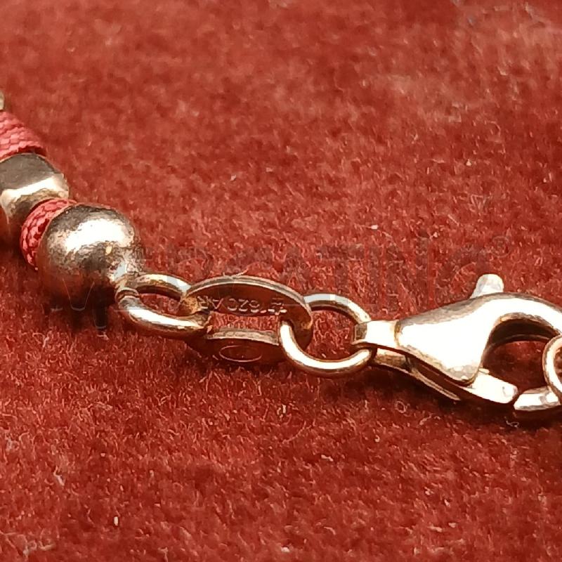 BRACCIALE ROSSO NODI  | Mercatino dell'Usato Roma garbatella 3