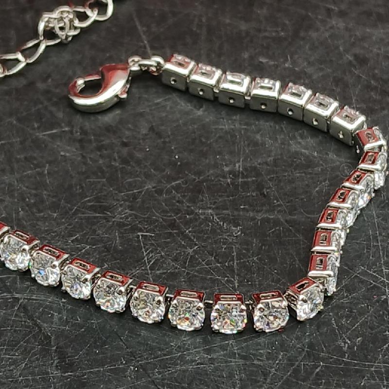 BRACCIALE STROILI STRASS BIANCO | Mercatino dell'Usato Roma garbatella 2