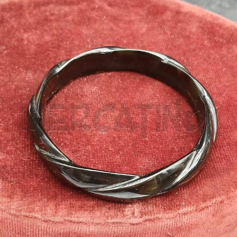 BRACCIALE TARTARUGATO SCURO TRECCIA | Mercatino dell'Usato Roma garbatella 3