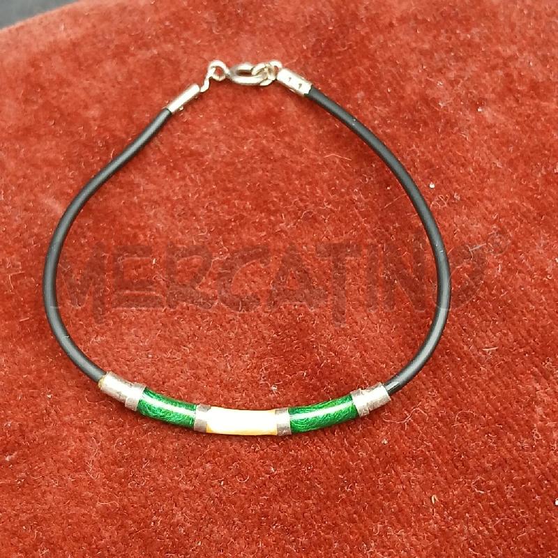 BRACCIALE TONDI PIETRE COLOR | Mercatino dell'Usato Roma garbatella 1