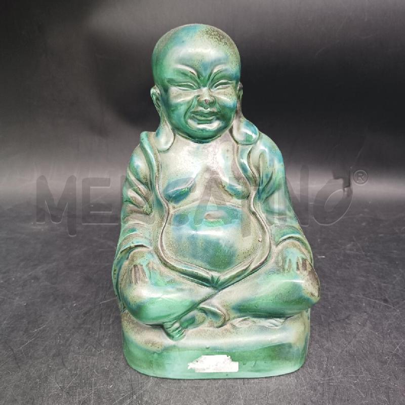 BUDDHA CERAMICA VERDE | Mercatino dell'Usato Roma garbatella 1