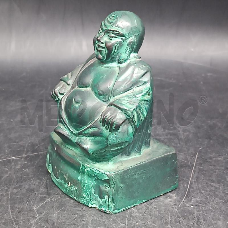 BUDDHA MET PATINA VERDE | Mercatino dell'Usato Roma garbatella 2