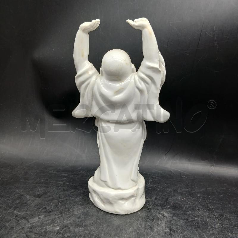 BUDDHA PORCELLANA BIANCO | Mercatino dell'Usato Roma garbatella 3