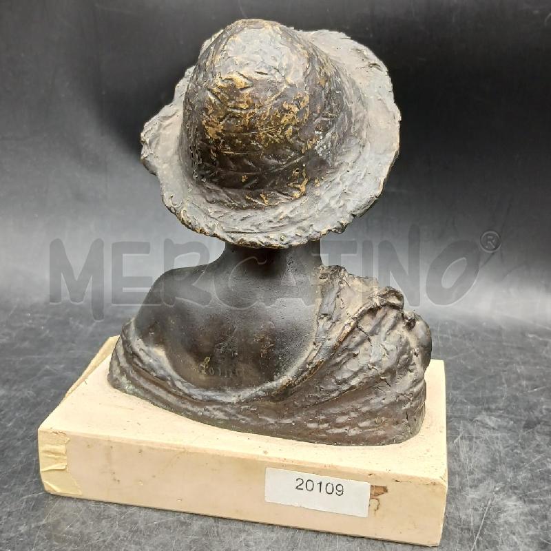 BUSTINO BRONZO RAGAZZO | Mercatino dell'Usato Roma garbatella 3