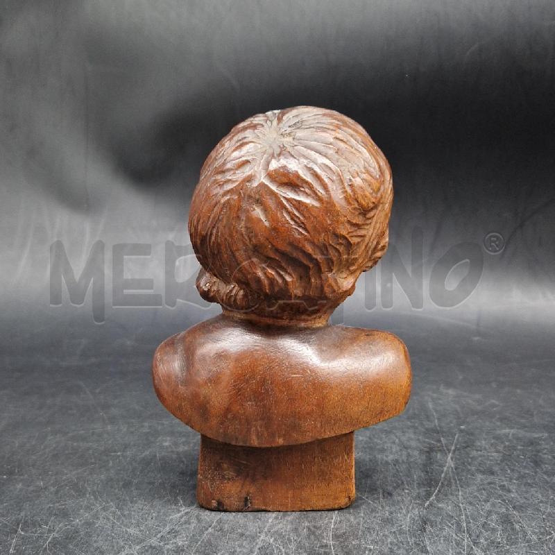 BUSTO LEGNO BIMBO | Mercatino dell'Usato Roma garbatella 3