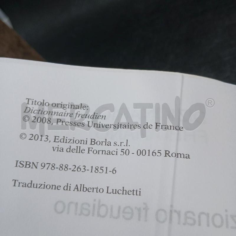 C. LE GUEN DIZIONARIO FREUDIANO | Mercatino dell'Usato Roma garbatella 4