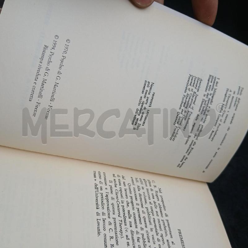 C. R. ROGERS LA TERAPIA CENTRATA SUL CLIENTE | Mercatino dell'Usato Roma garbatella 4