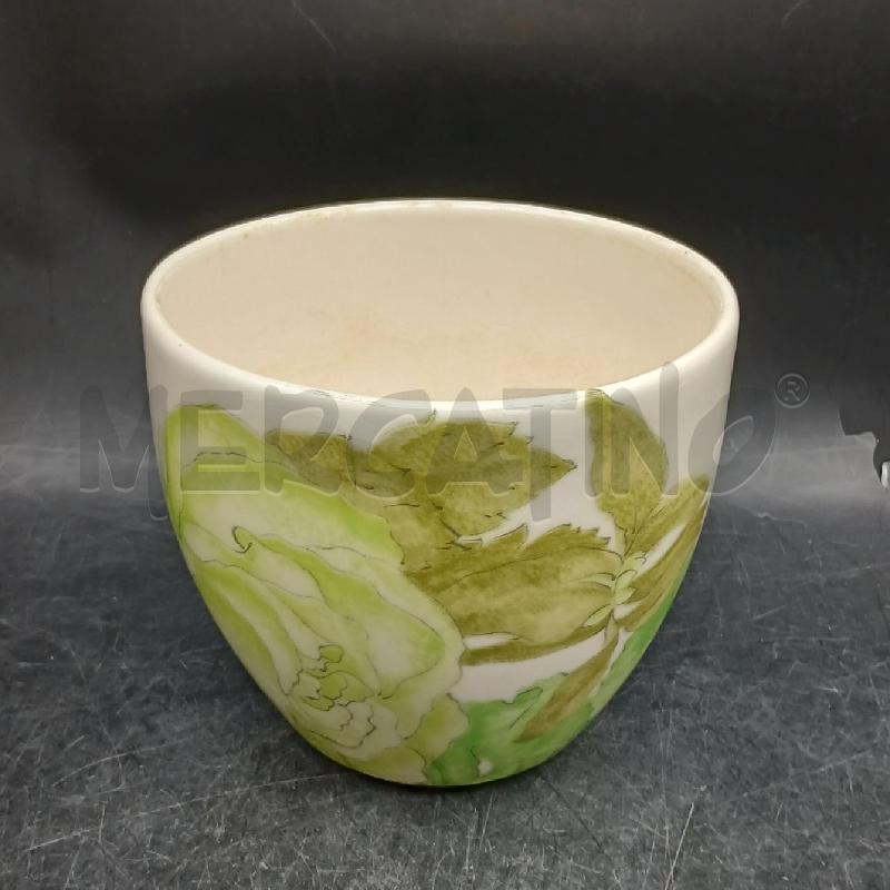 CACHEPOT FIORI VERDI ERNESTINE | Mercatino dell'Usato Roma garbatella 2