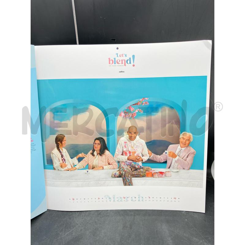CALENDARIO COLLEZIONE LAVAZZA 2025 WALL  | Mercatino dell'Usato Roma garbatella 3