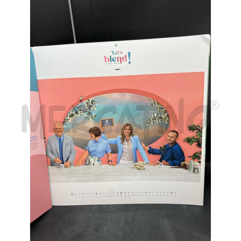 CALENDARIO COLLEZIONE LAVAZZA 2025 WALL  | Mercatino dell'Usato Roma garbatella 4