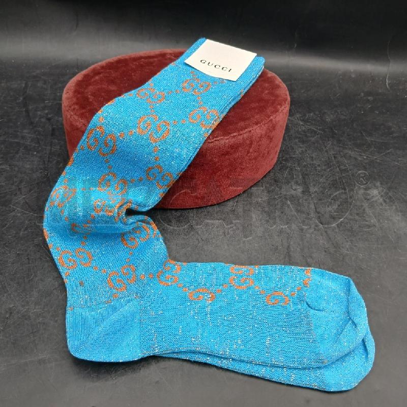 CALZININI GUCCI BLU  | Mercatino dell'Usato Roma garbatella 1