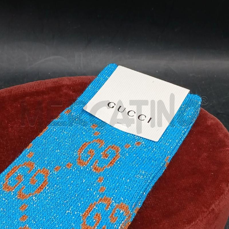 CALZININI GUCCI BLU  | Mercatino dell'Usato Roma garbatella 3