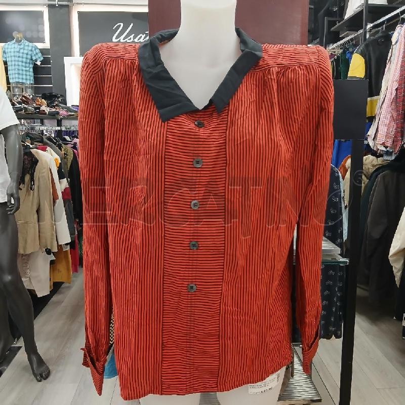 CAMICIA DONNA VALENTINO ROSSO NERO RIGHINE | Mercatino dell'Usato Roma garbatella 1