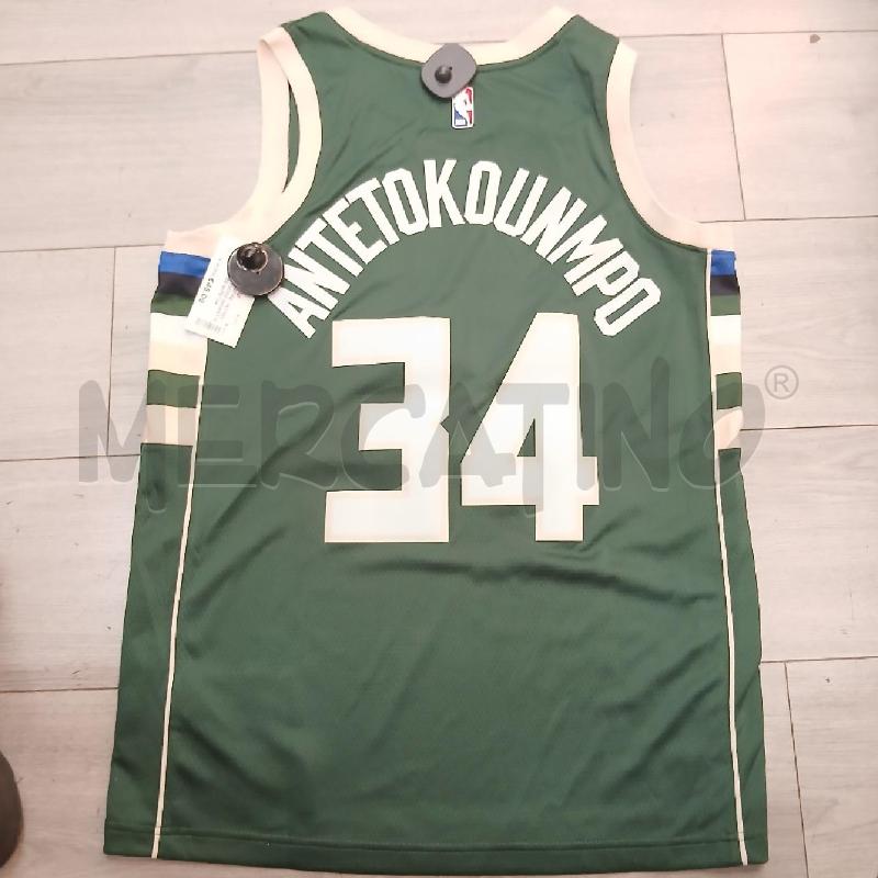 CANOTTA UOMO BASKET MILWAUKEE ANTETOKOUNPO 34 | Mercatino dell'Usato Roma garbatella 4