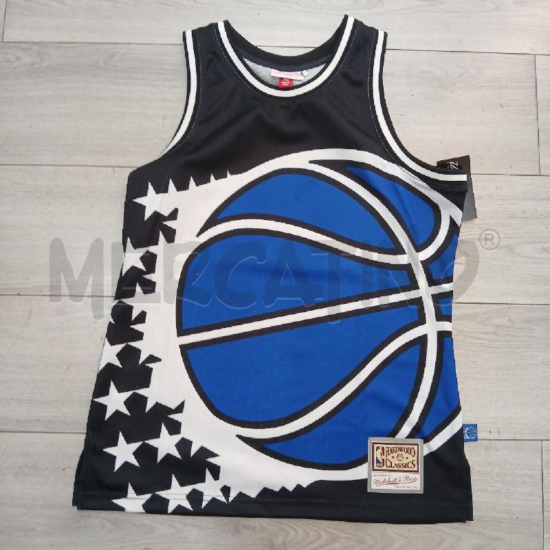 CANOTTA UOMO BASKET NERO BLU  | Mercatino dell'Usato Roma garbatella 1